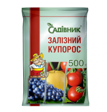 Фунгіцид Залізний купорос Садівник, 500 г