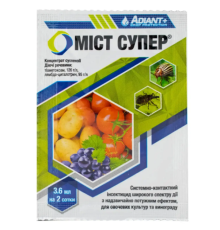  Інсектицид контактно-системної дії Міст Супер к.с., 3,6 мл