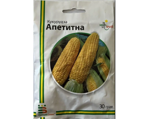 Цукрова кукурудза Апетитна, 30 г Цукрова кукурудза Апетитна, 30 г